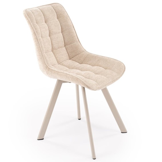 Krzesło K332_CS Kaszmirowy/Beżowy