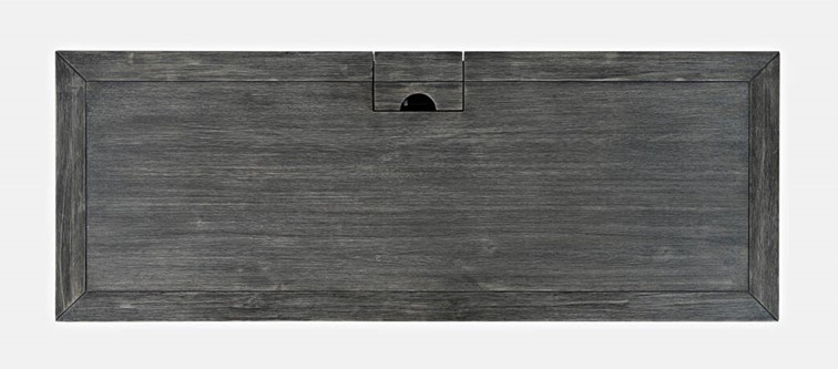 Biurko AVOLA AV1356-48 Szary/Brązowy