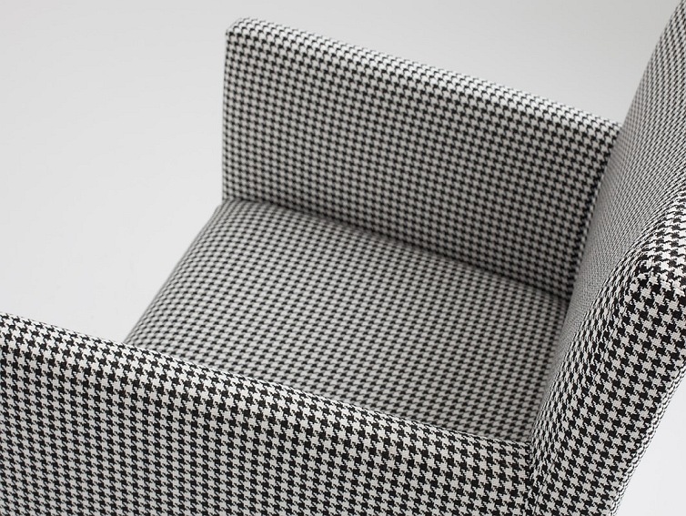 Fotel Wilton Arms 84 60x61x84 Ciemna Pepita/Naturalny