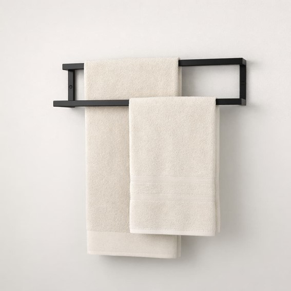 Wieszak Łazienkowy KAJA HOME KS-42 Czarny