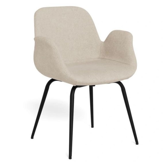 Krzesło BETH Beżowy/Czarny