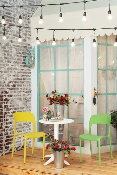 Krzesło FLEXI Zielony