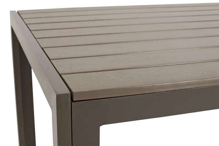 Stół Ogrodowy MODENA 150x90 Brązowy