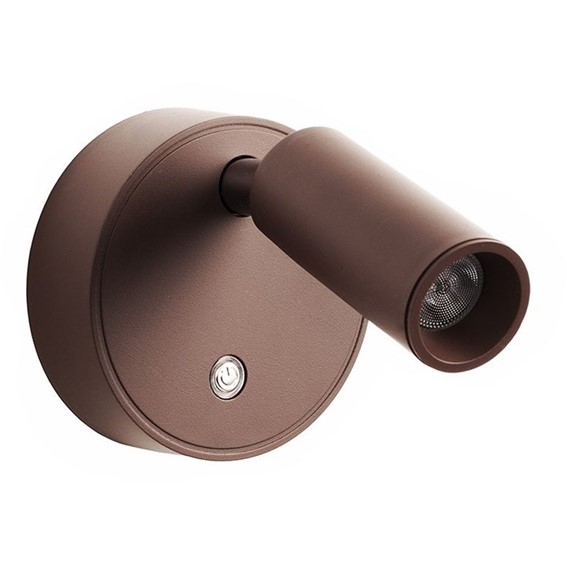 Lampa Ścienna SHP PICKET LED Brązowy
