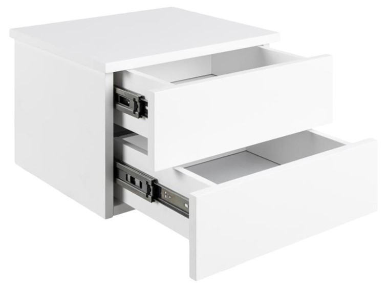 Szafka Nocna AVIGNON Wisząca Duża Biały