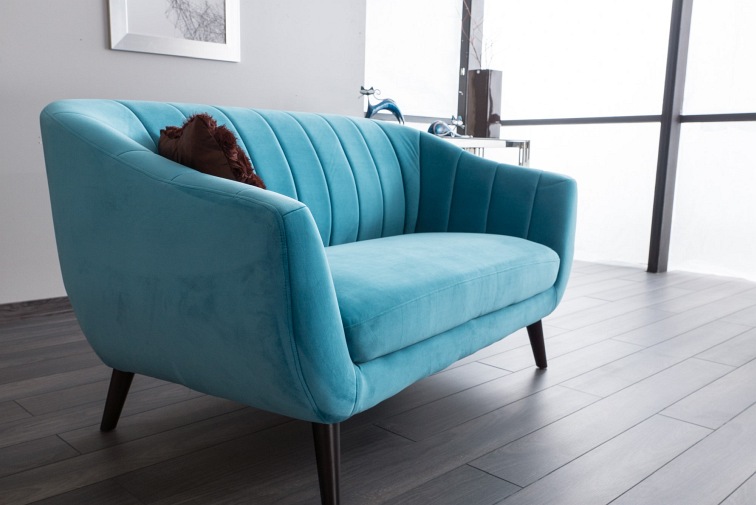 FOTEL ELITE 1 VELVET BEŻOWY BLUVEL 28 / WENGE