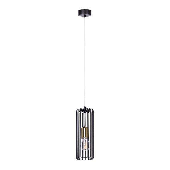 Lampa Wisząca GABIA K-4935 Czarny/Złoty