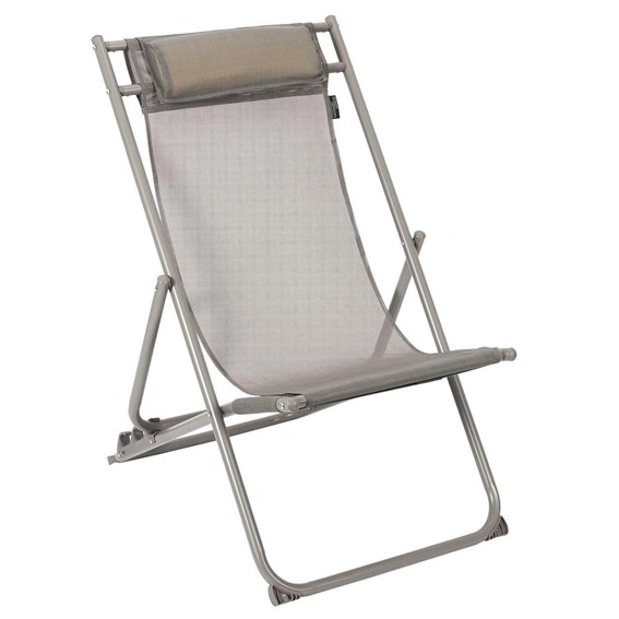 Leżak Ogrodowy CANARD Ciemny Beżowy