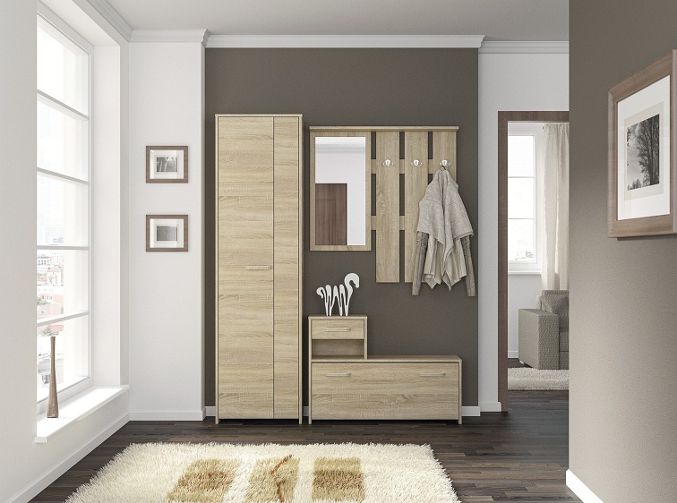 Wieszak Orlando 03 15x90x101 Sonoma Jasna