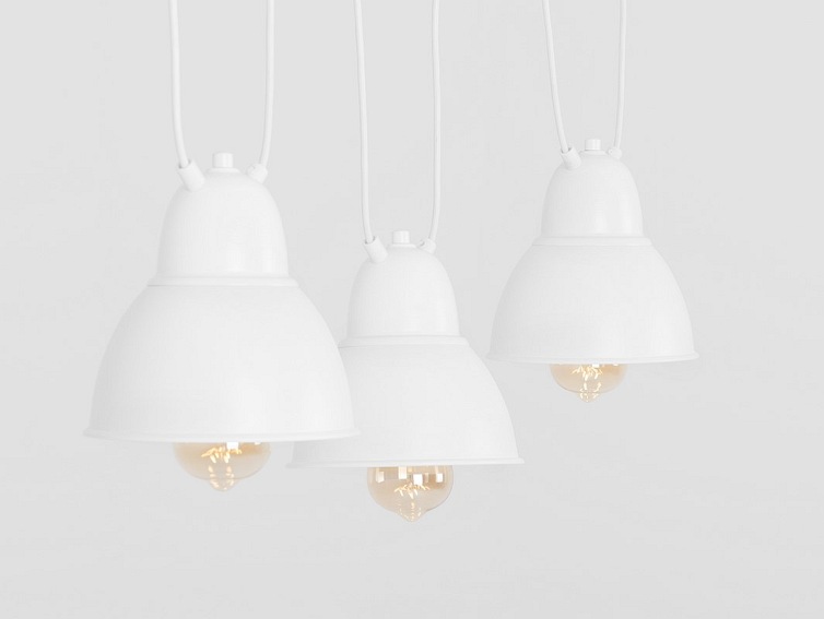 Lampa wisząca COBEN 3 Biały