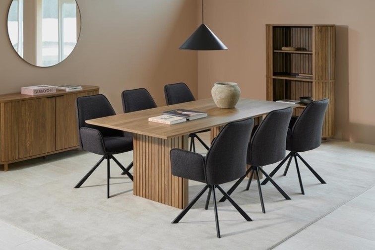 Krzesło Obrotowe GLENDA Antracytowy