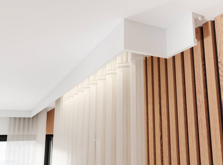 Listwa Karniszowa LK-01 300 cm Biały