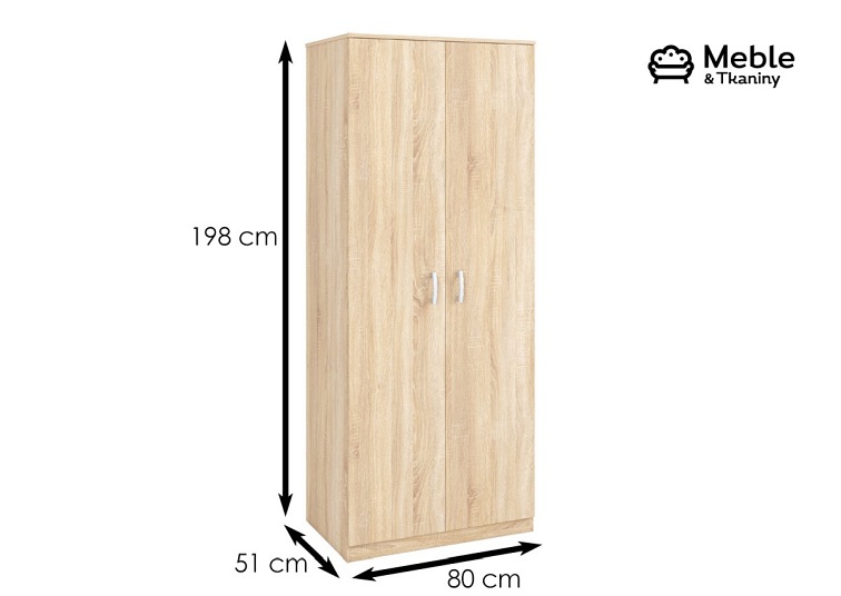 Szafa RELAX 01 Sonoma jasna