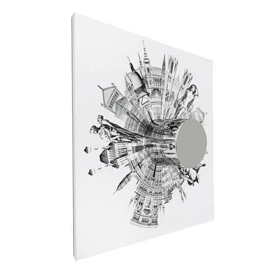 Obraz CRAZY WORLD 180x180cm