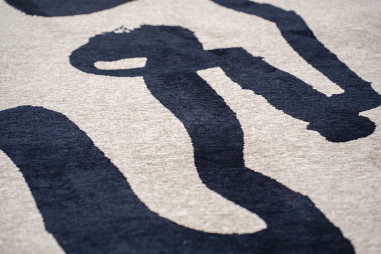 Dywan RIBBON SEA INK 9849 170x240 cm Granatowy/Beżowy