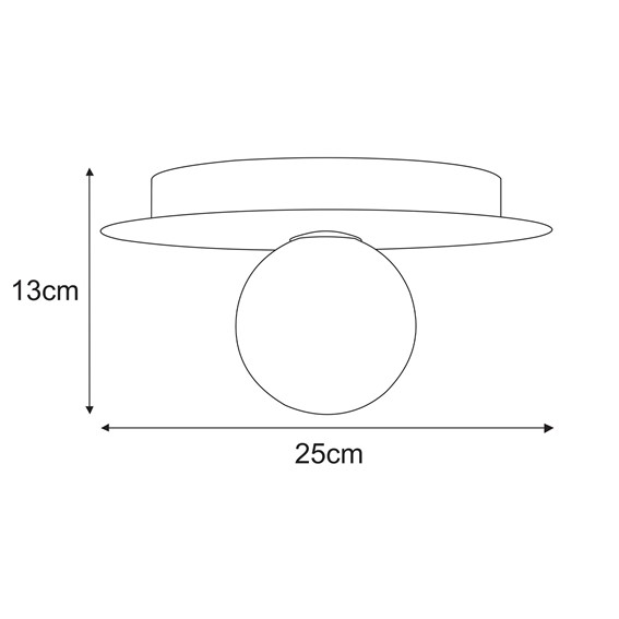 Lampa Sufitowa ROBIN K-5448 Biały/Niebieski