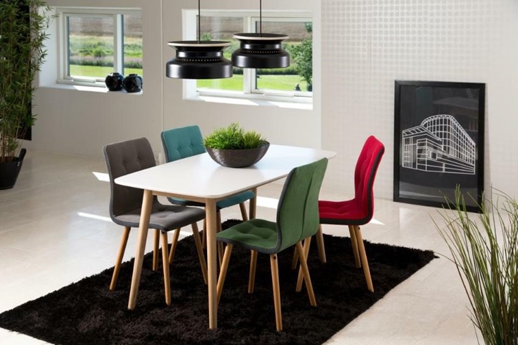 Stół NAGANO M 150x80 Biały Blat