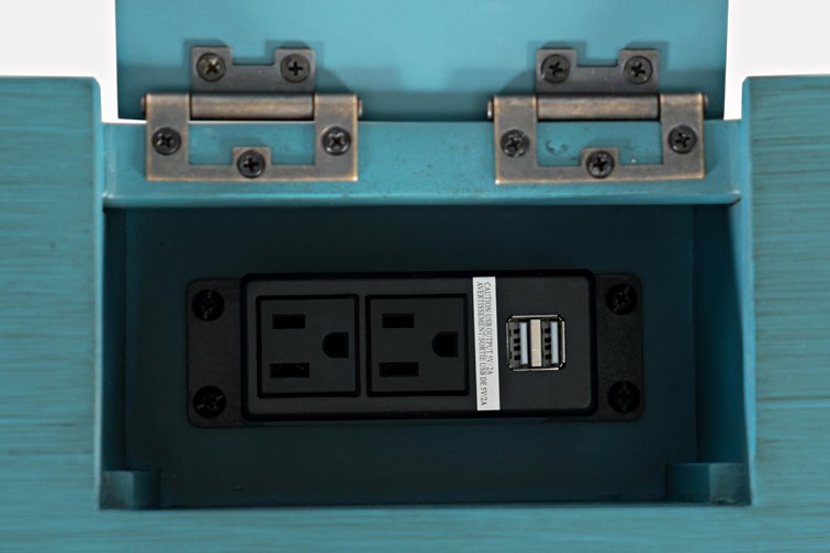 Biurko AVOLA AV175-4820 Ciemnoniebieski