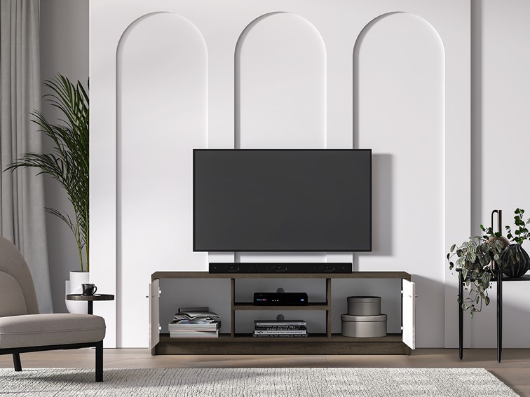 Szafka RTV AVANTE 06 Cashmere/Czarny