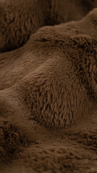 Tkanina BUBBLE 45 Czekoladowy (1 mb)