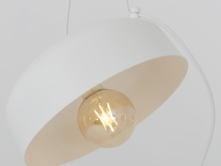 Lampa wisząca POPO FLAT L 4 – biały