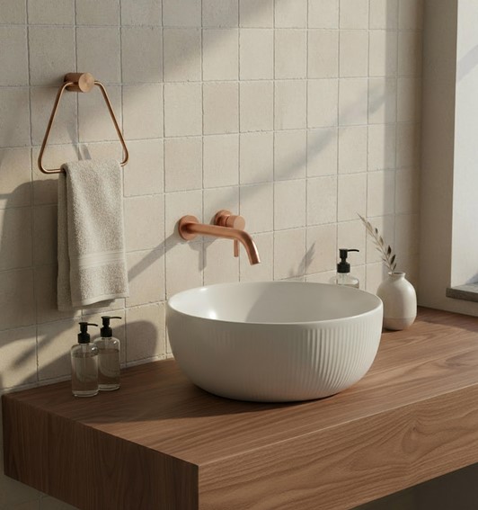 Wieszak Łazienkowy TOMI 5810 Miedź Szczotkowana