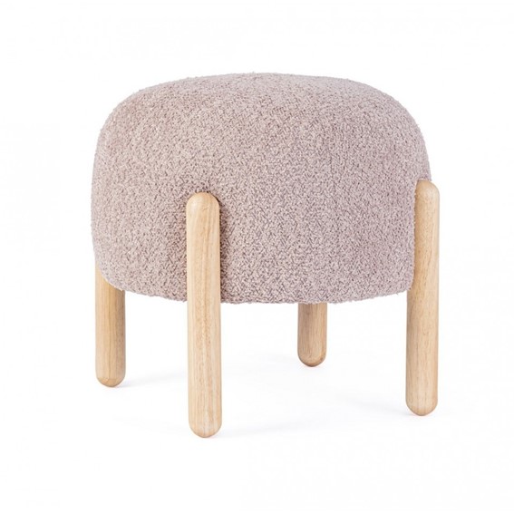 Stołek DAYLA Różowy