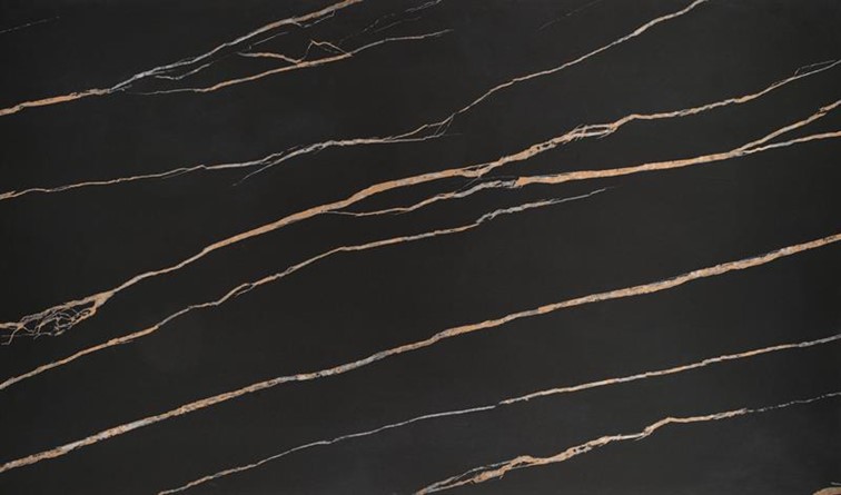 Stół Rozkładany LOZANO (140-200)x76 Orzech/Czarny Marmur