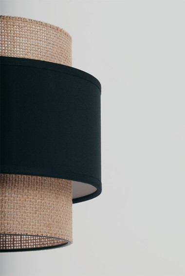 Kinkiet GATO K-5234 Czarny/Beżowy