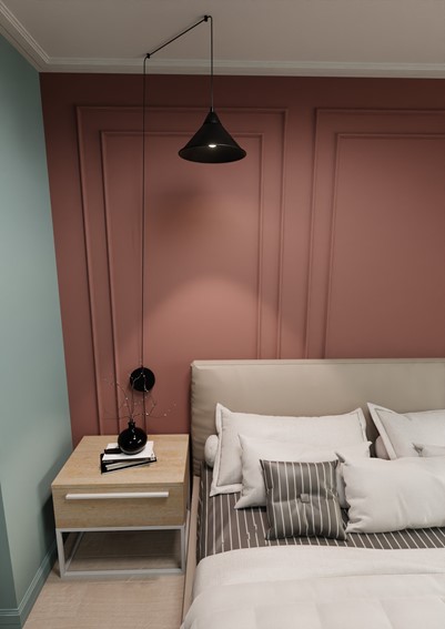 Lampa Wisząca ABRAMO 1 Czarny