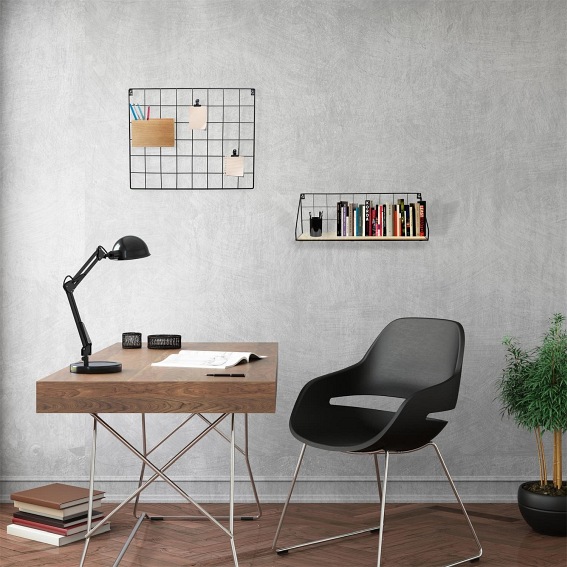 Półka CANARD Czarny/Naturalny