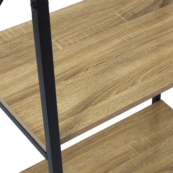 Wieszak/Garderoba Lukis 40x60x167 Dąb/Czarny