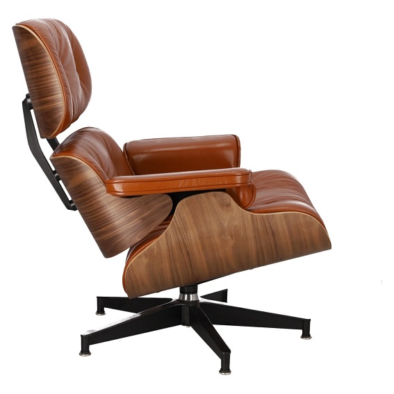 Fotel VIP 54x82x85 Brązowy/Walnut