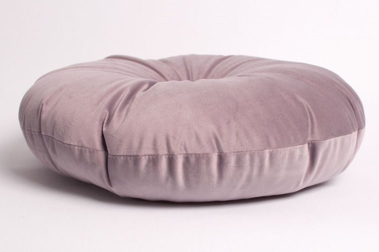 Okrągła Poduszka OLIWIA 40cm Pudrowy Róż