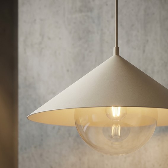 Lampa Wisząca MONO 1S Beżowy/Miodowy