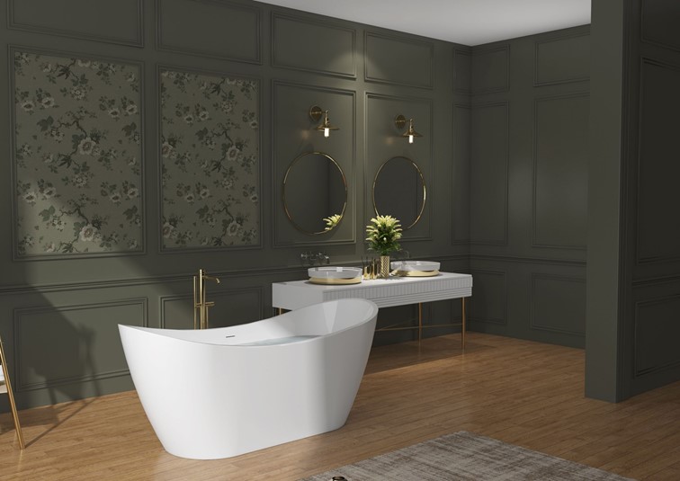 Wanna Wolnostojąca KERRANO 170 Biały