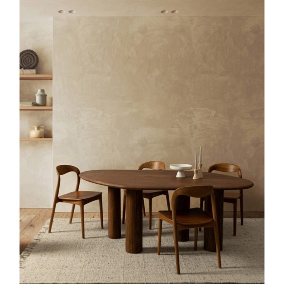 Krzesło MILEY Brązowy