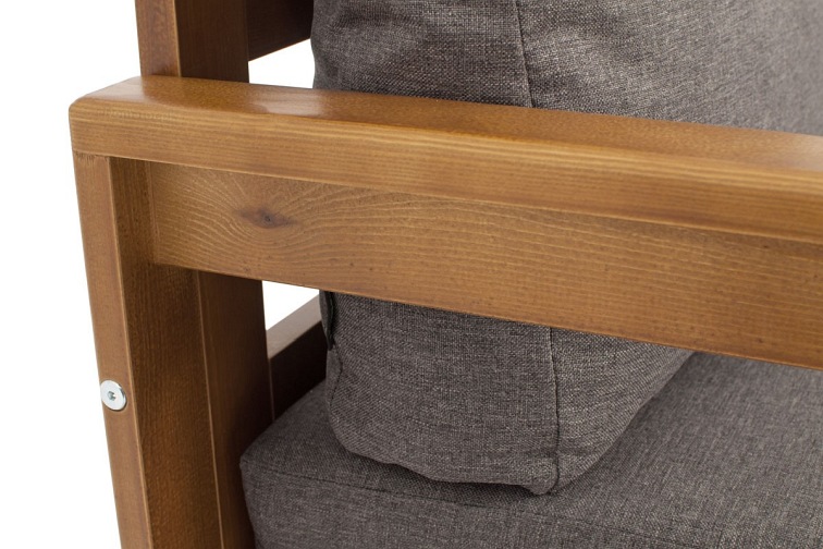 Zestaw Ogrodowy MALTA XXL 6-Osobowy ze Stolikiem Brązowy/Grafit