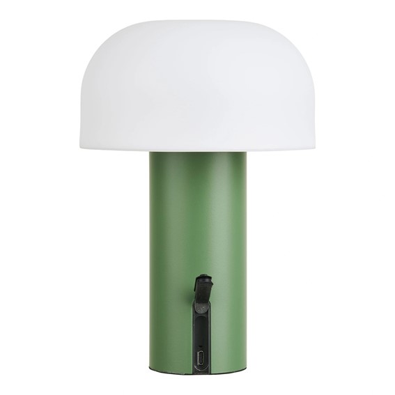 Lampa Ogrodowa SOHAM Zielony/Biały