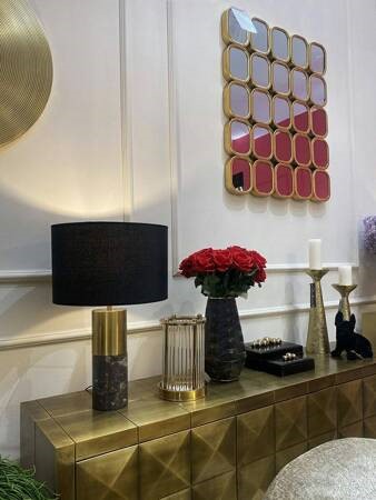 Lampa Stołowa NYO Złoty