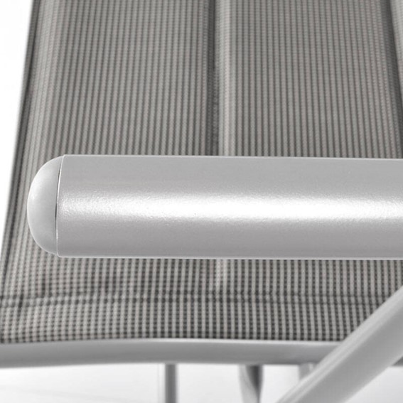 Krzesło Ogrodowe MODENA Srebrny