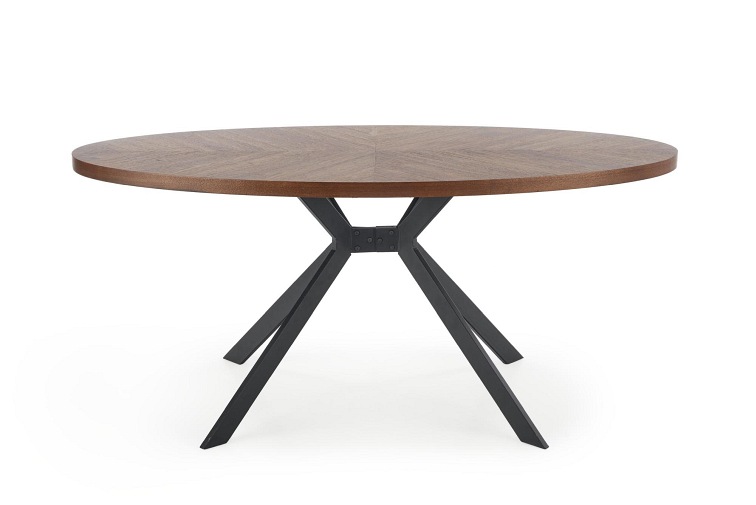 Stół Locarno 90x170 Orzech/Czarny