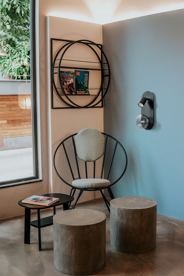 Kinkiet ARIES K-5482 Czarny/Grafitowy