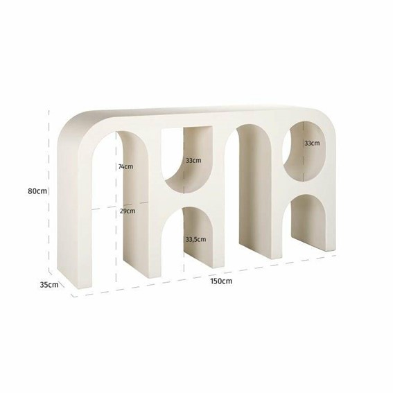 Konsola BLOOMSTONE Biały