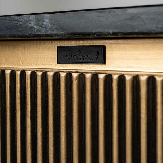 Stolik Kawowy IRONVILLE Złoty/Czarny