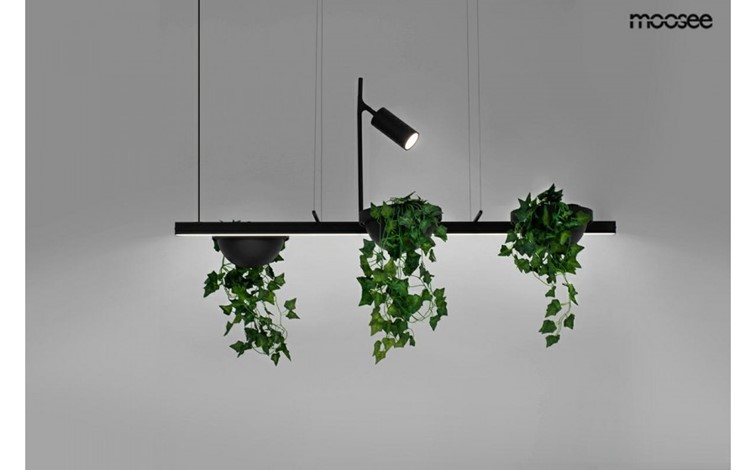 Lampa Wisząca PLANT LINE Czarny/Zielony