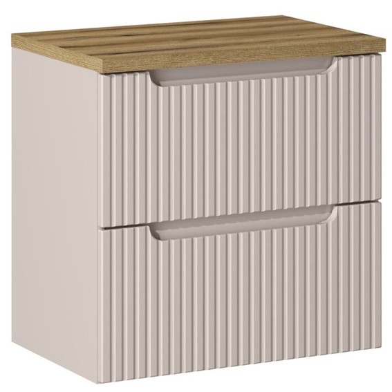 Zestaw Meblowy NOVA 60cm Dąb Coast Evoke/Kaszmirowy Mat