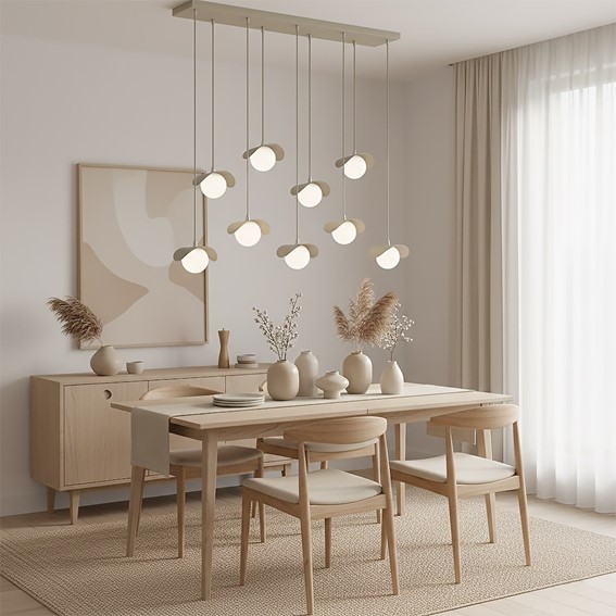 Lampa Wisząca RITUAL 9 Beżowy