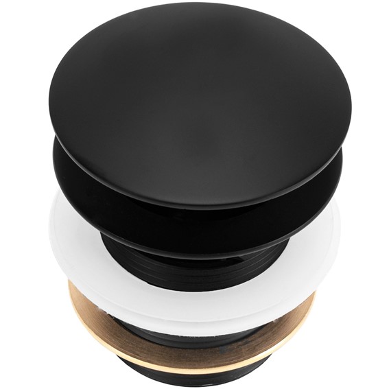 Korek Do Wanny Uniwersalny Czarny