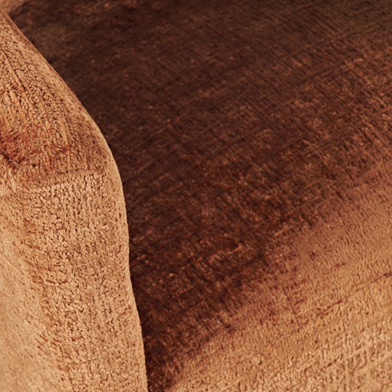 Krzesło LEITH LET71C Brązowy